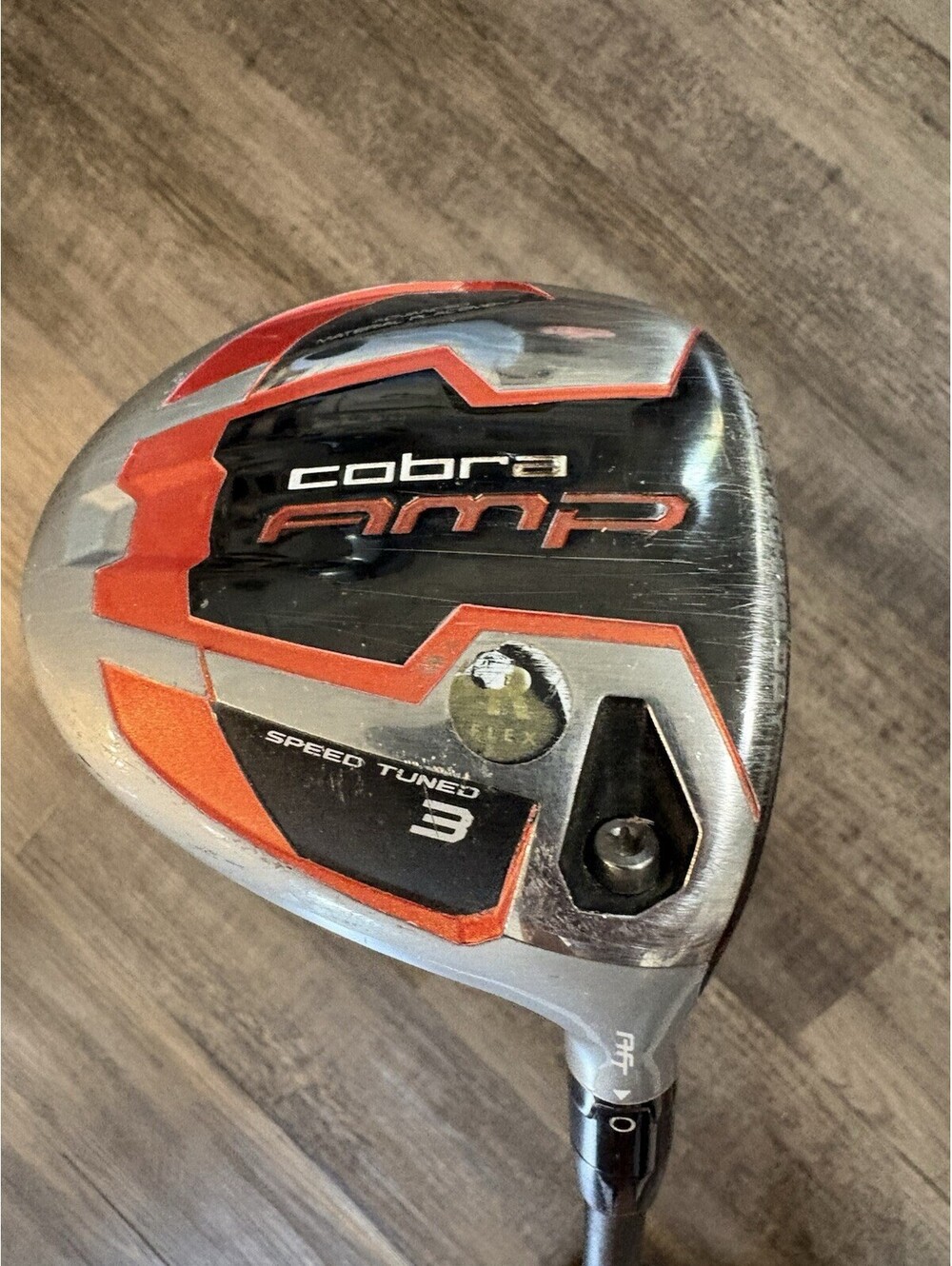 Cobra Amp Speed Tuned 3 Wood Aldila Rip Graphite Shaft Regular Flex 41” RH